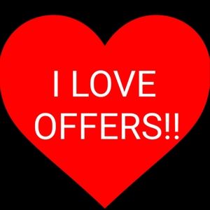 Reasonable offers are always accepted ❤❤❤